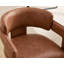 Ensemble de salle à manger rectangulaire moderne avec chaises rembourrées avec dossier et accoudoirs-2063240936-2063240940-2063240939