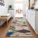 Premium Machine Washable Dahl AMF1075 Abstract Rug