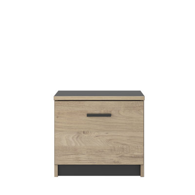 Raycliff 40cm W Particle Board / Chipboard Bedside Table