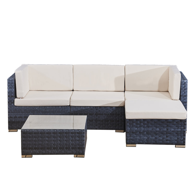 Cariya Seating Group with Cushions, Ocean Grey