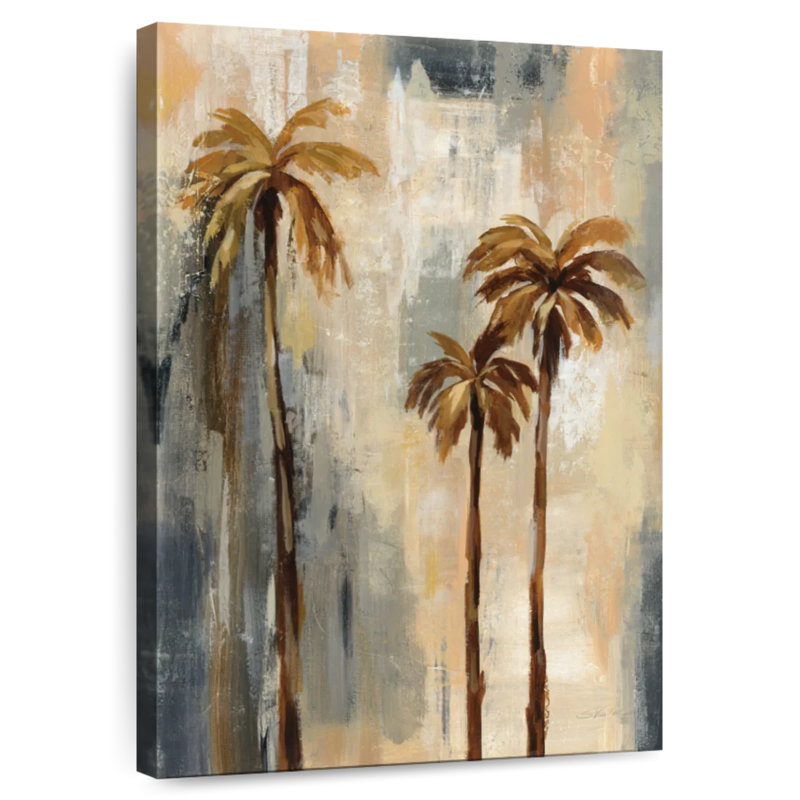 Harnek Slender Palm Trees I, 24" H x 16" W