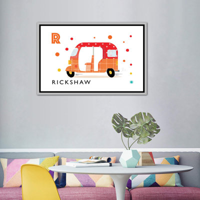 R Is for Rickshaw - imprimé