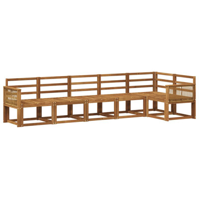 302 cm W Patio Corner Sofa