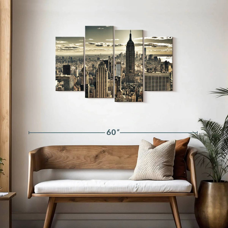 Sirecc Cosmopolitan NYC, H 27 po x l 43 po