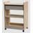 Armir 24" Dellow Microwave Cart with Storage Shelves and Drawer - 2 Shelf Veneers & Wood Kitchen Cart with Storage - Lockable & Unlockable Microwave Wooden Cart with Wheels-1368885914