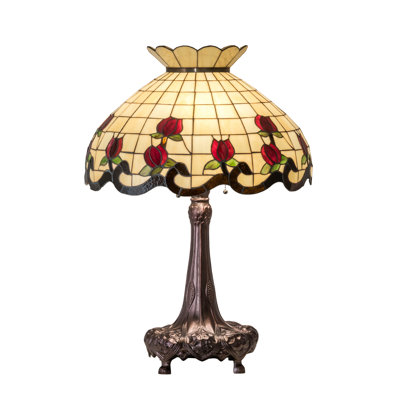 Lampe de table 33 "haute rose