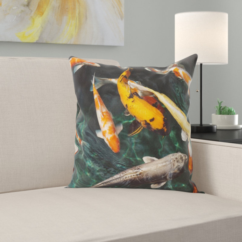 Coussin koi fish