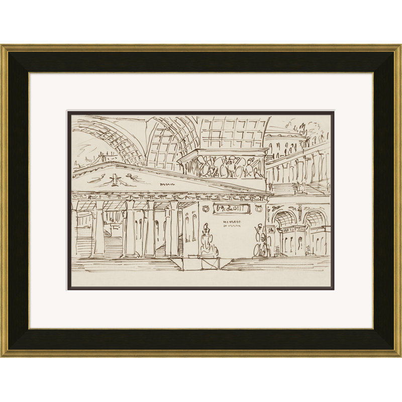 Croquis pour la conception de scène II - impression d'un seul cadre photo
