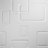 19.625" x 19.625" 3D Wall Panel in White (12-pack)