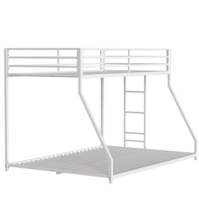 Twin Over Full Bunk Bed (Black)