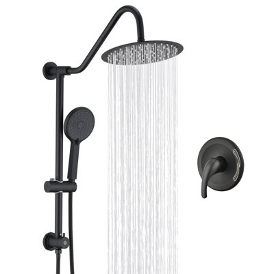 Complete Shower System with Rough in-Valve