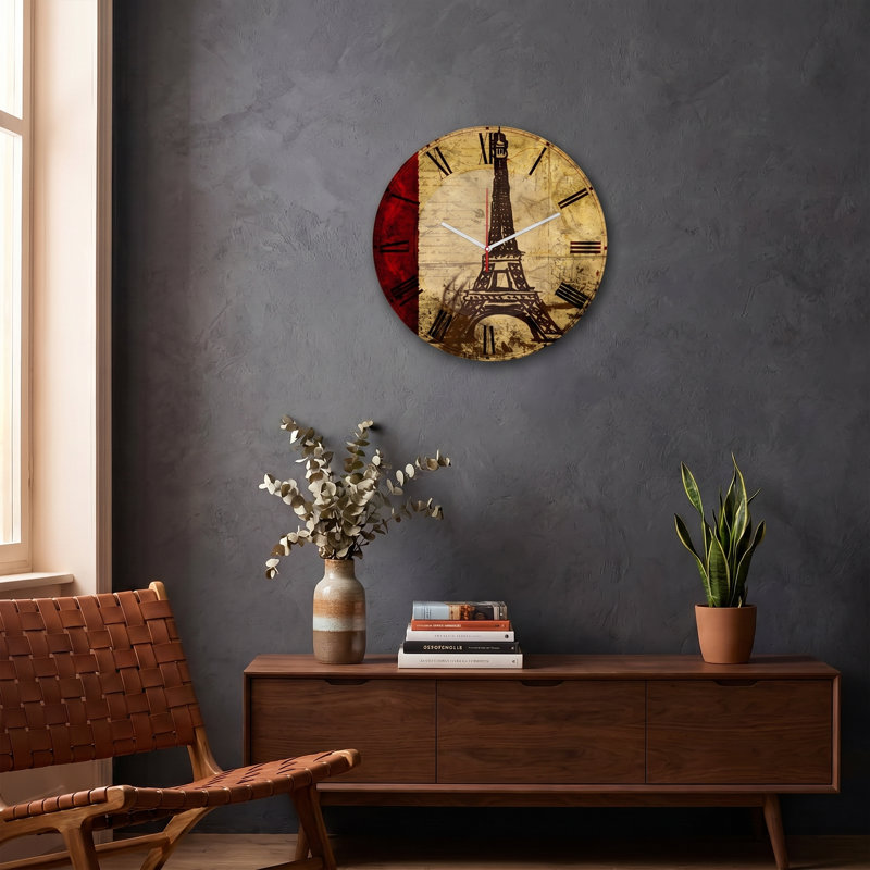 Horloge murale Timeless Paris