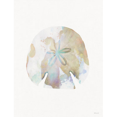 «Subtle Sand Dollar I» sur toile par Stellar Design Studio
