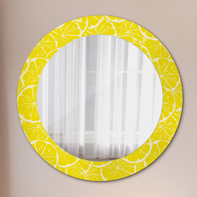 Huldar Glass Flat Wall Mirror