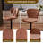 Modern Diamond - Pattern Adjustable Bar Stools-697858530