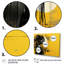 «Black and Yellow Fashion Woman Solitude III», art mural mode-701279050-701279061
