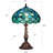 Tiffany Glass,Metal Table Lamp