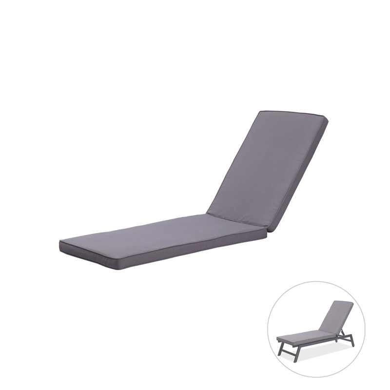 Coussin de dossier / siège d'extérieur, Gris