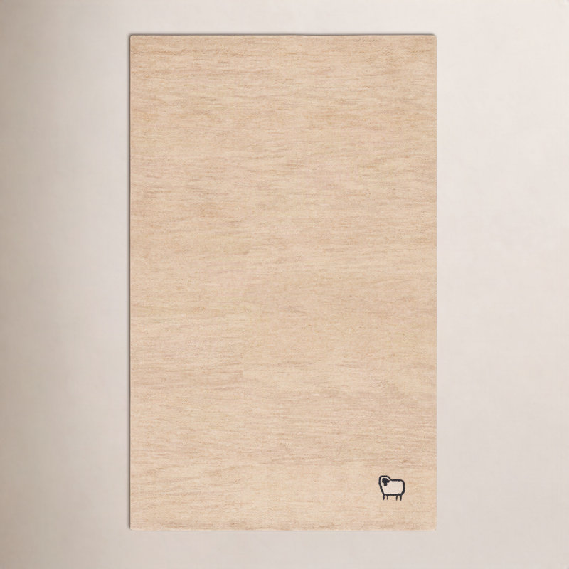 Tapis beige Lonzo Himalaya 451, Rectangulaire 3 pi x 5 pi