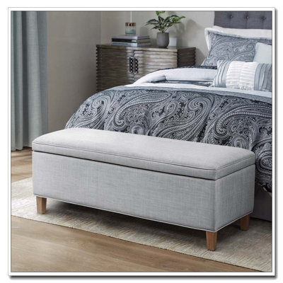 Rectangular Soft Close Storage Bench