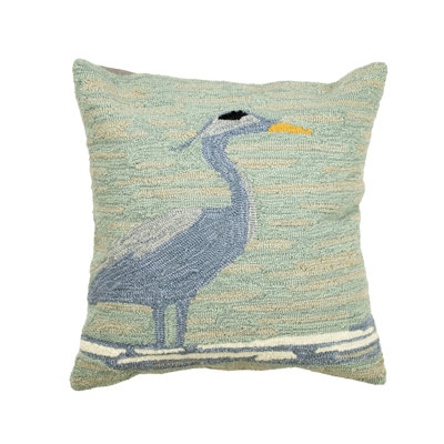 Abstract Indoor/Outdoor Throw Pillow