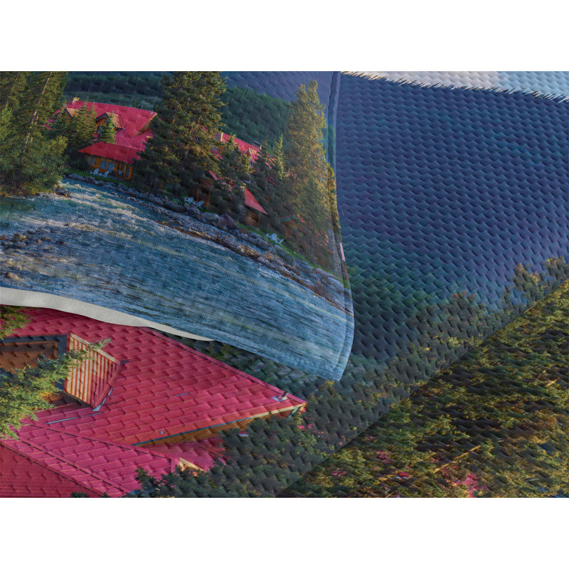 Modern & Contemporary Polyester Coverlet