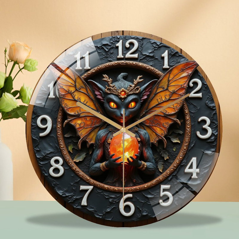 Horloge murale 12 po Fairy