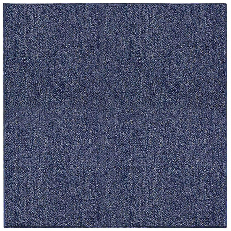 Tapis violet intérieur / extérieur Ne Wilson, Carré 9 pi