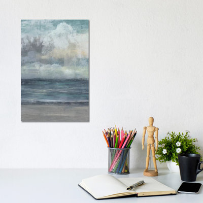 Beach Rise II by Jennifer Goldberger - Wrapped Canvas Painting