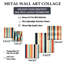 Yajaira - Ensemble d'art mural abstrait de 5