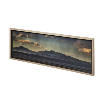 «West Desert Landscape 2» par Dunker, reproduction d'art encadrée sous verre