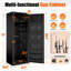 Armoire de bureau avec verrou d'empreinte digitale