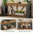 70.9" Farmhouse Console Table, 2-Tier Entryway Table with Storage, Narrow Sofa Table for Hallway, Foyer and Living Room-1101470752