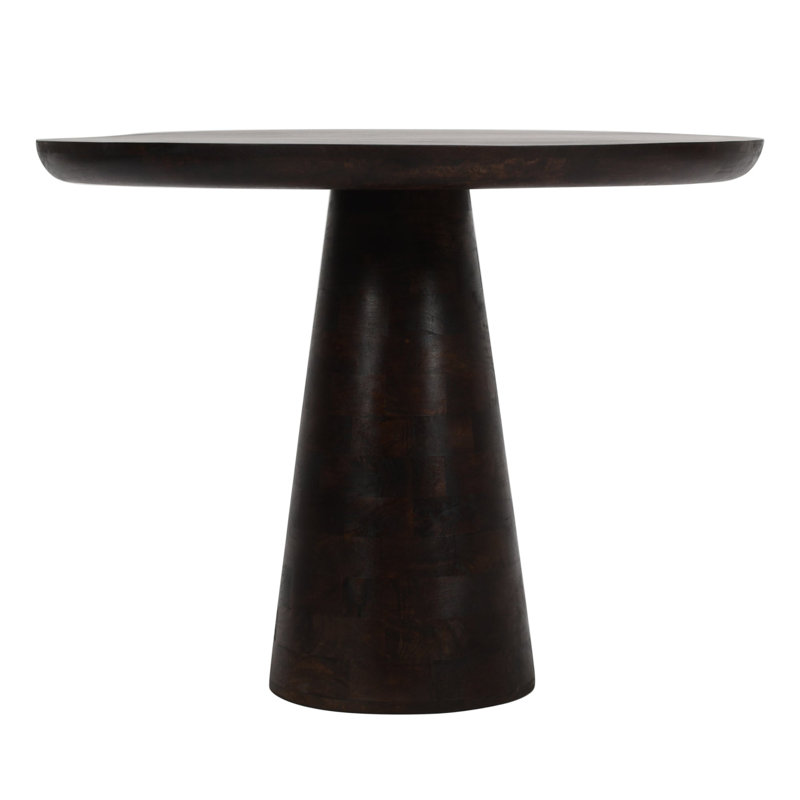 Simonetta Acacia Round Solid Wood Dining Table