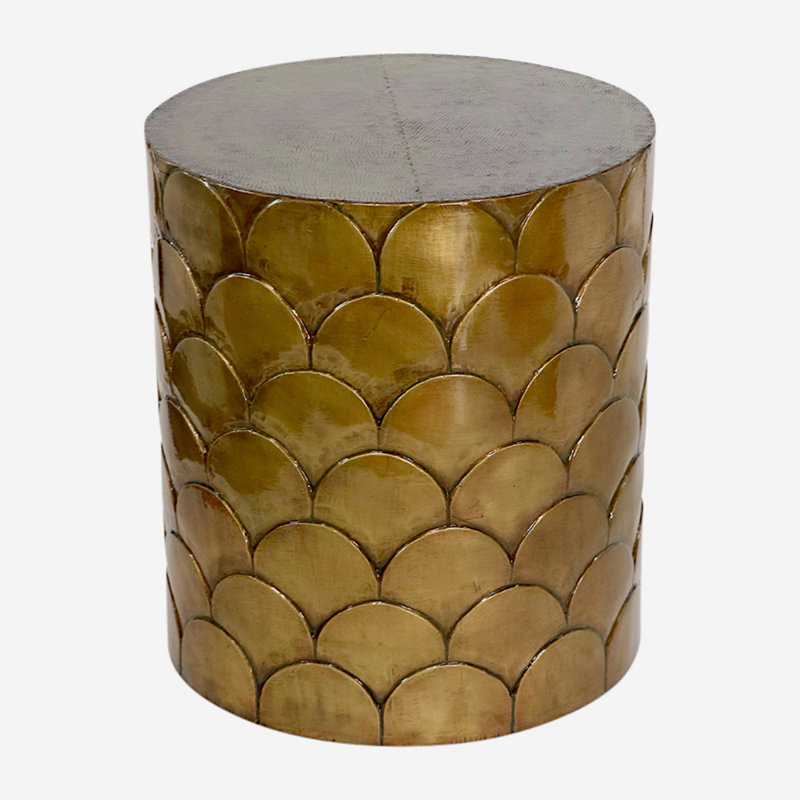 table de bout cylindriques