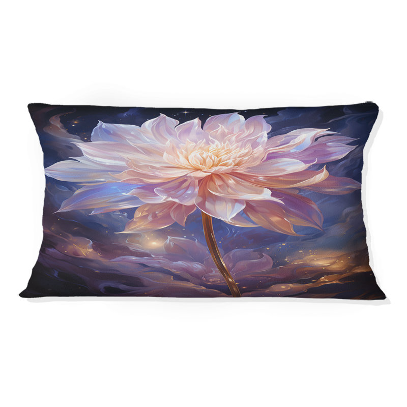 Coussin Fractals Flowers Essence II - Fractals Printed