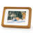 Wood Picture Frame with Mat, Desk or Wall Display Mid Century Rounded Edge Picture Frames-538623731-538623621