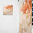 Maliyah Pink And White Coastal Coral Collage III - Nautical Velvet Curtain - Room Darkening - 1 panel-166330544