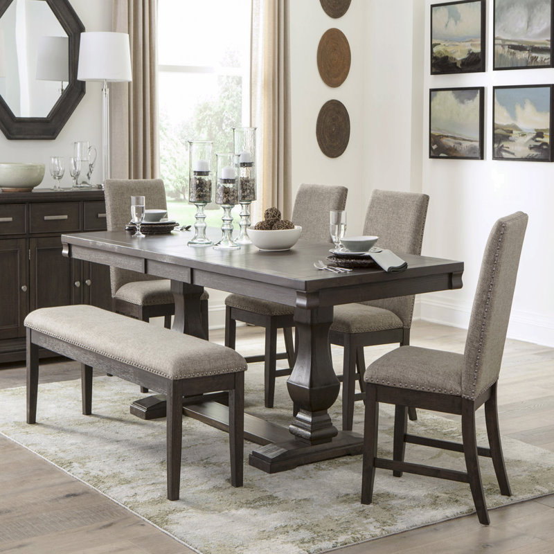 Vanbuskirk Polyester Upholstered Bench