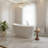 Maya 55" x 28" Freestanding Soaking Acrylic Bathtub-84448391