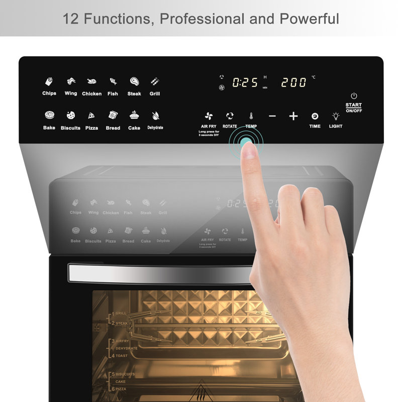 26L Family Countertop Convection Air Fryer Oven