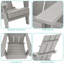 Chaise Adirondack pliable Fairlough HiPS-468557015