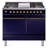 ILVE Nostalgie II Series 40 inch Dual Fuel Range with 6 Sealed Burners, Griddle (Solid Door)-99299311-99299282