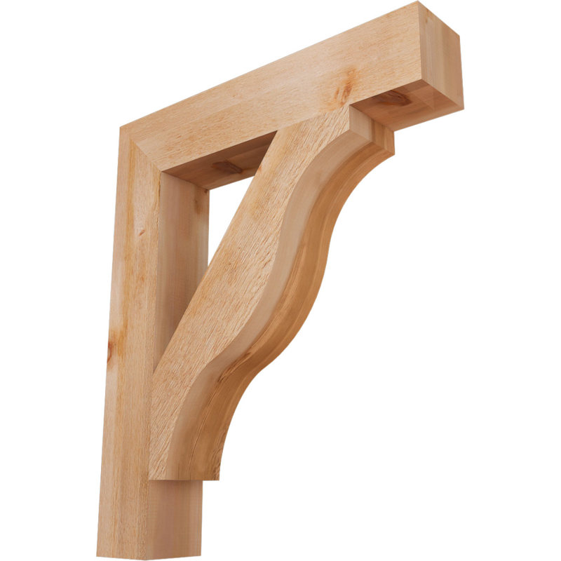 Support pour scie brute Funston Block, Cèdre rouge, H 38 po x l 6 po x P 32 po