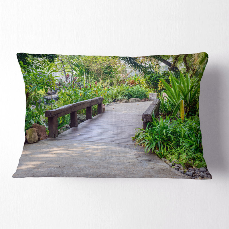 Landscape Reversible Throw Pillow