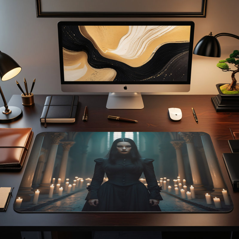 Polyester Desk Pad, 23.6x13.8
