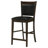 Edwinton Upholstered Counter Chair Espresso