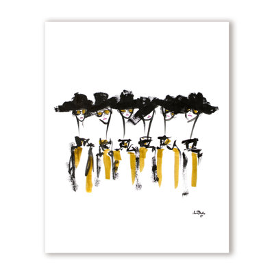 Hat And Sunnies Print by Chauncey Jacks