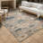 Machine Washable Indoor/Outdoor Chantille ACN2946 Floral Rug-128961570