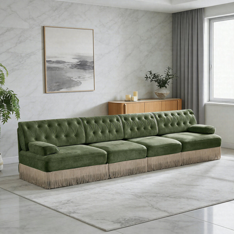 Canapé Chesterfield 135,6 po